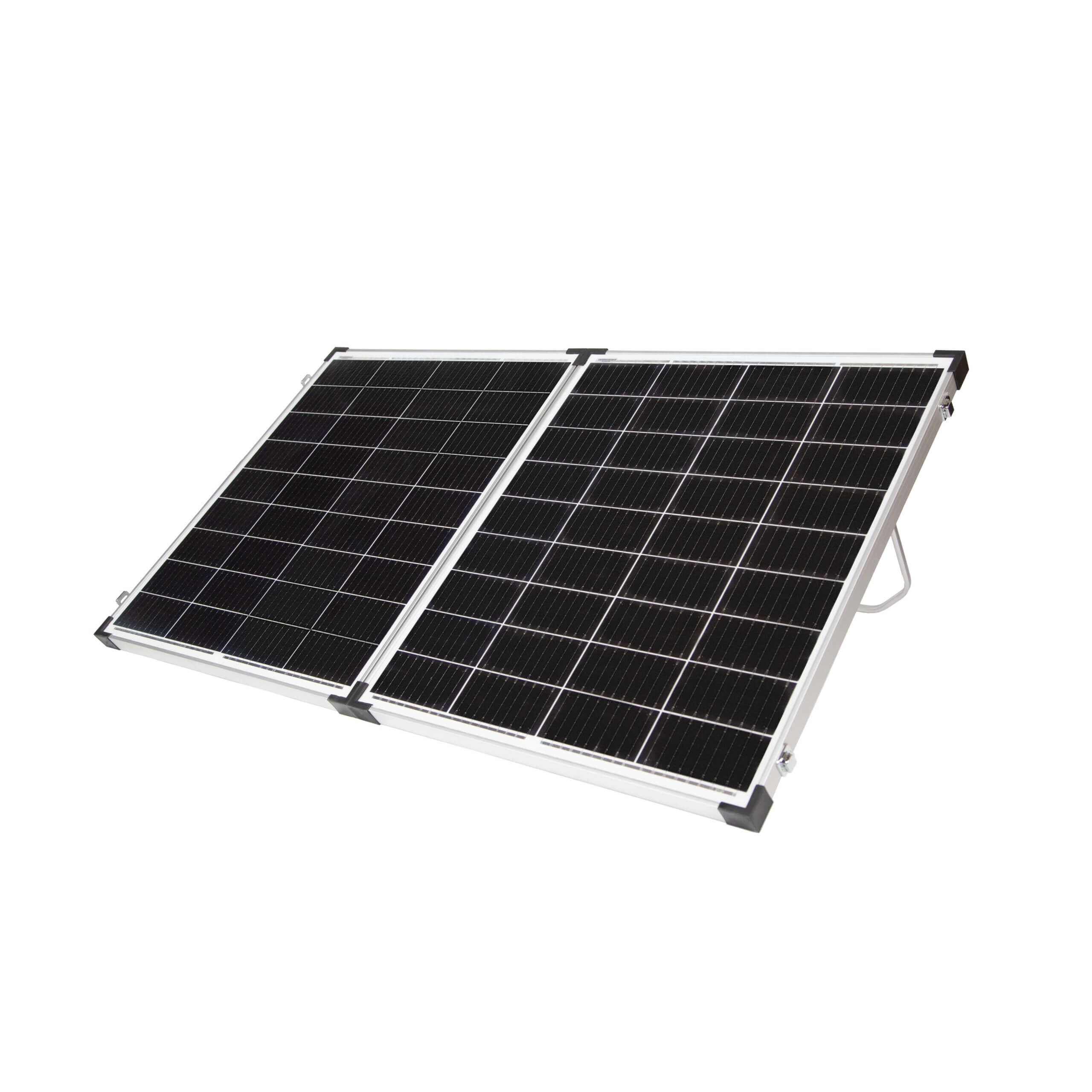 Briefcase solar panels